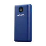ADATA P20000QCD 20000mAh Power Bank – Blue - Image 2