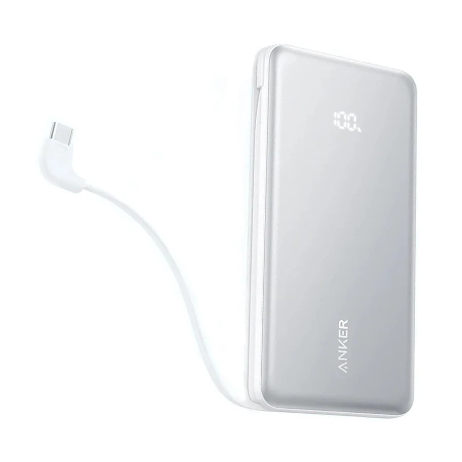 anker-zolo-10000mah-white-225w-power-bank-with-11775643358 Anker Zolo 10000mAh Power Bank – White (22.5W) - Image 1
