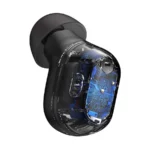 Baseus Encok WM01 (BT 5.3) Wireless Earbuds – Black - Image 4