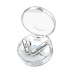 BWOO BO-BW95-WH Transparent Wireless Earbuds – White - Image 3