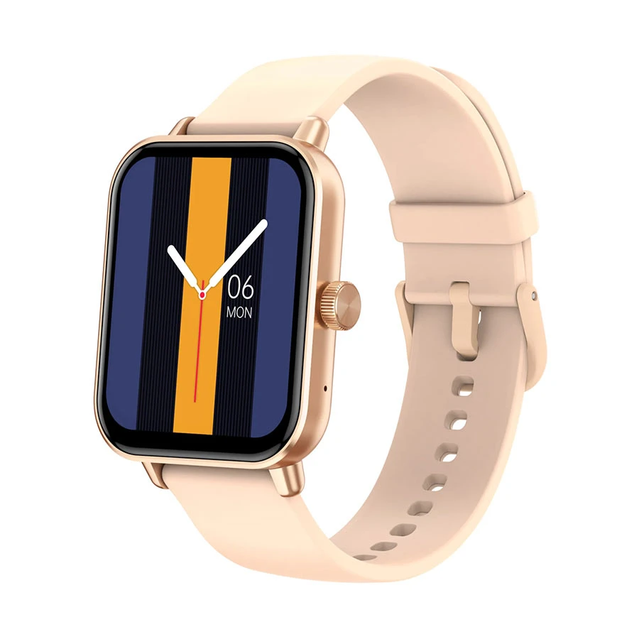colmi-p81-bluetooth-calling-gold-smart-11742545692 COLMI P81 Bluetooth Calling Gold Smart Watch - Image 1