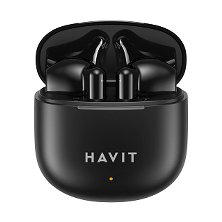 havit-tw976-black-tws-bluetooth-11714304583 Havit TW976 Wireless Earbuds – Black - Image 1