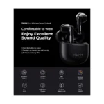 Havit TW976 Wireless Earbuds – Black - Image 3