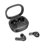 Hoco EQ6 Shadow Wireless Earbuds – Black - Image 2