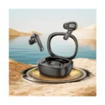 Hoco EQ6 Shadow Wireless Earbuds – Black - Image 3