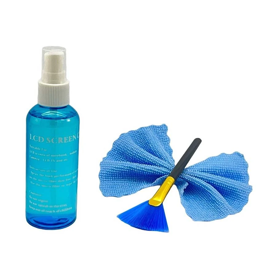 k2-handboss-qh-010-screen-cleaner-kit-for-laptop-21712658930 Handboss QH-010 Screen Cleaner Kit for Laptop and Monitor – Blue (100ml) - Image 1