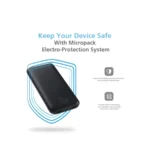 Micropack Blazer Lite PB-10KL 10000mAh Power Bank – Black - Image 5