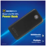 Micropack Blazer Lite PB-10KL 10000mAh Power Bank – Black - Image 6