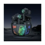 Onikuma T36 RGB Wireless Earbuds – Black - Image 2