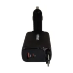 Onten OTN-CW72 w/ Built-in Cables Car Charger – Black