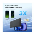 Oraimo PowerFlow B11 10000mAh Power Bank – Black (15W) - Image 2
