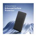 Oraimo PowerFlow B11 10000mAh Power Bank – Black (15W) - Image 3