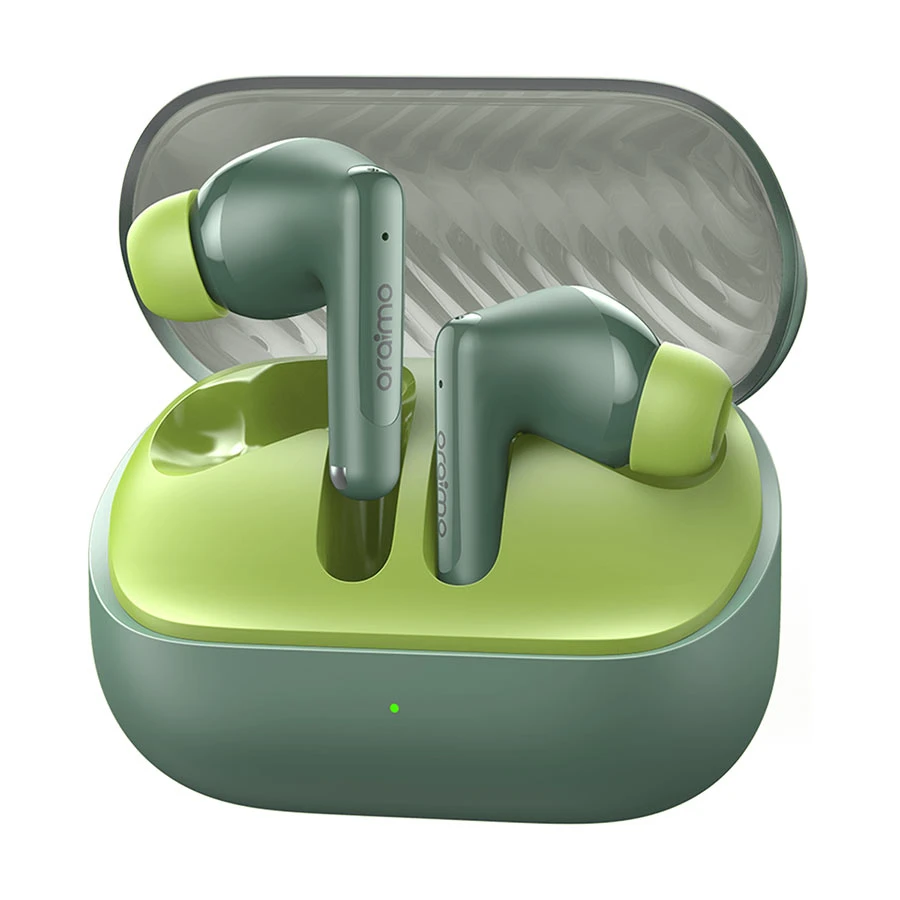 oraimo-spacebuds-neo-sage-green-tws-bluetooth-11747721030 Oraimo Spacebuds Neo Wireless Earbuds – Sage Green - Image 1