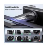 UGREEN 30283 Air Vent Mount Car Air Vent Phone Holder – Gray