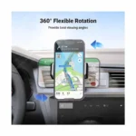 UGREEN 30283 Air Vent Mount Car Air Vent Phone Holder – Gray - Image 4