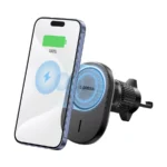 Ugreen CD345 MagSafe Auto-Alignment Car Mount Wireless Charger – Black