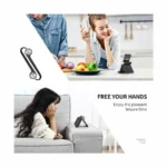 UGREEN LP106 (50747) Adjustable Adjustable Phone Stand – Black - Image 5