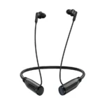 WiWU Shadow Wireless Neckband Earphone – Black - Image 2