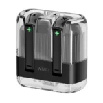 WiWU T21 Transparent Wireless Earbuds – Black - Image 3