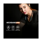 XTRA N40 Wireless Neckband Earphone – Blue (6 Month Warranty) - Image 4