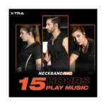 XTRA N40 Wireless Neckband Earphone – Blue (6 Month Warranty) - Image 5