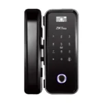 ZKTeco GL300 Fingerprint Hybrid Glass Door Lock – Black