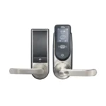 ZKTeco HBL200B Hybrid Biometric Smart Door Lock – Black & Silver
