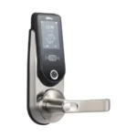 ZKTeco HBL200B Hybrid Biometric Smart Door Lock – Black & Silver - Image 2